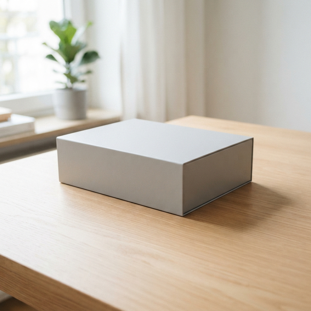 Premium health collection kit on a wooden table