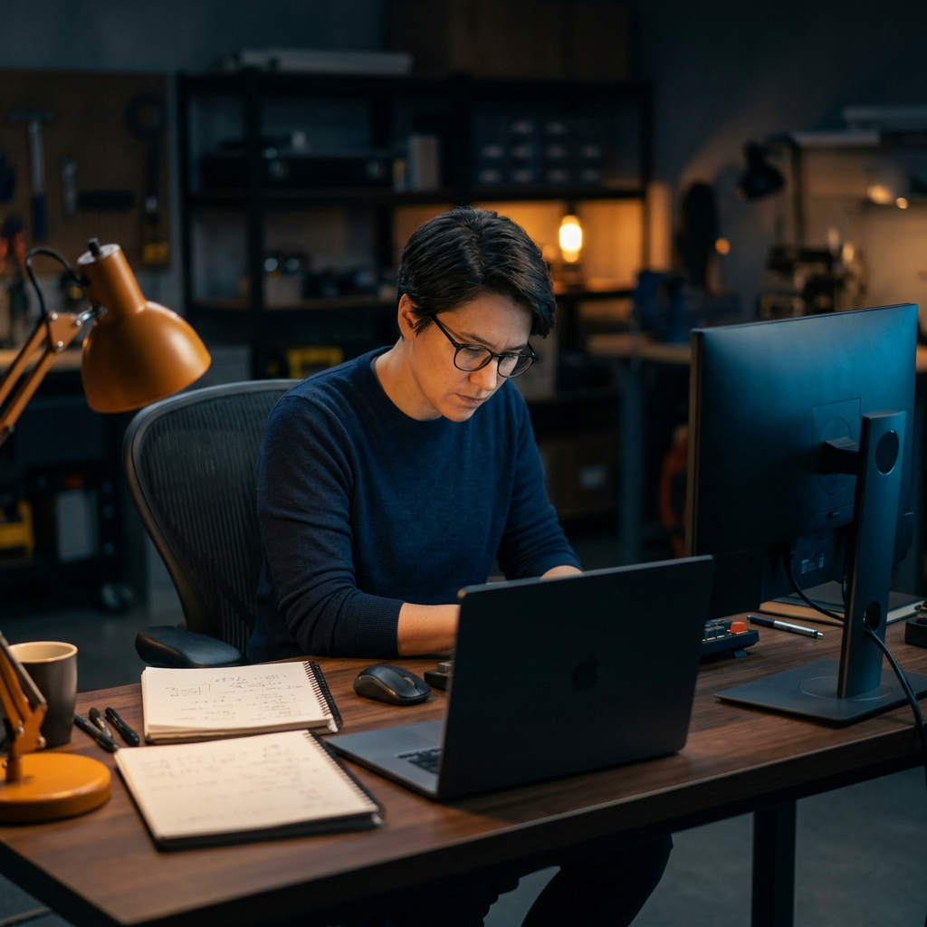 Developer focused on financial model spreadsheet