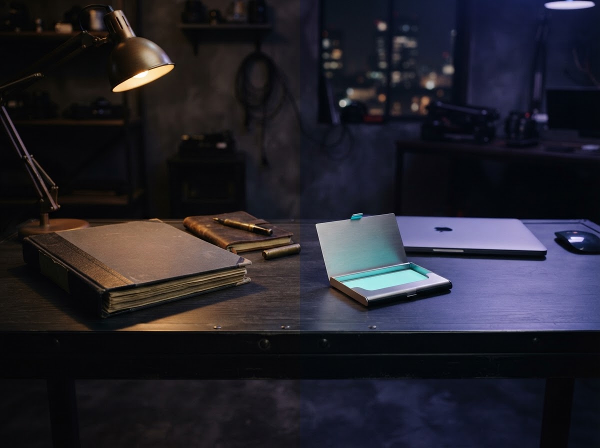 Comparison of traditional paper-based benefits versus modern flexible digital benefits