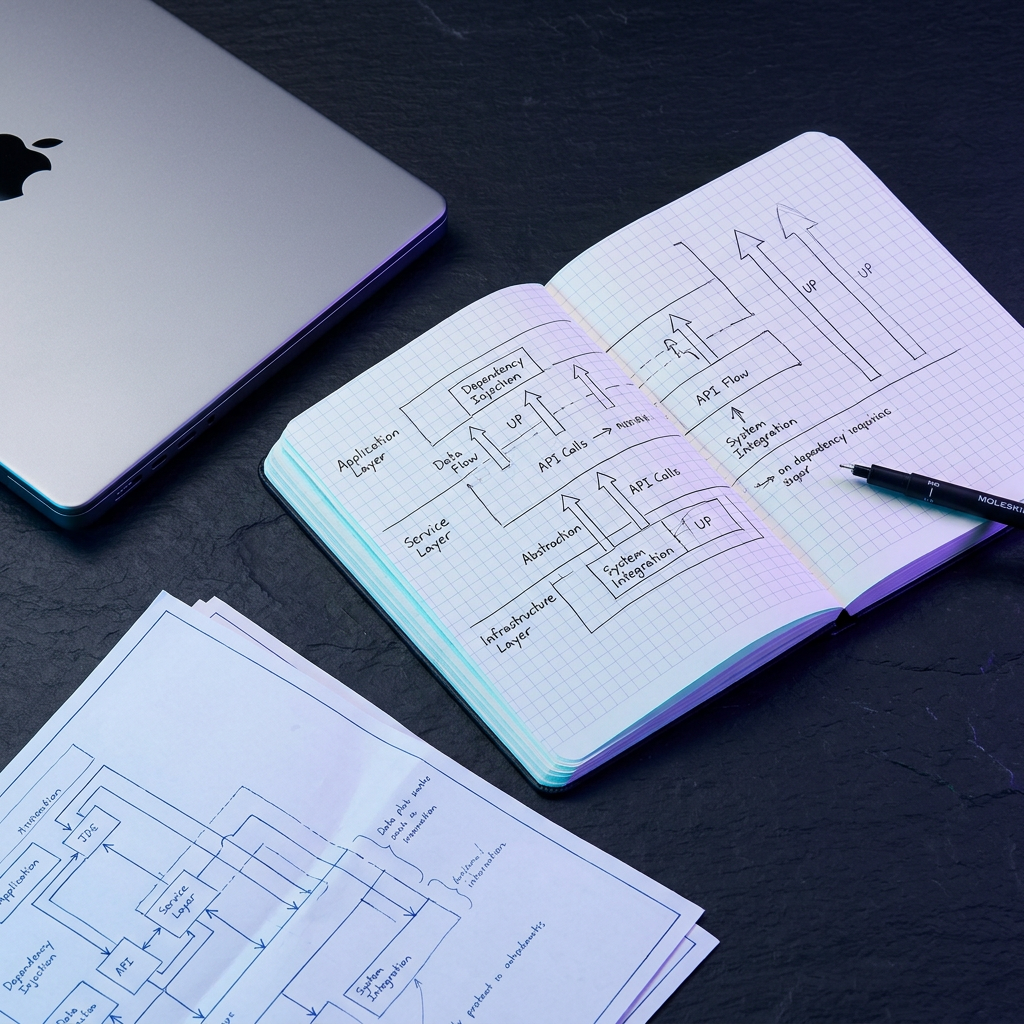 Engineering journal mapping evolved full stack competency layers