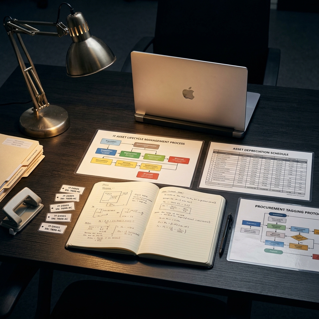 Engineering journal with asset lifecycle documentation