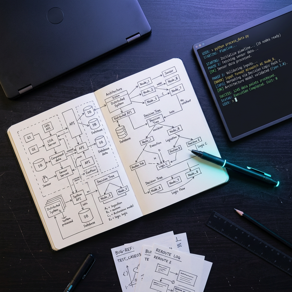 Python architecture planning and engineering notebook