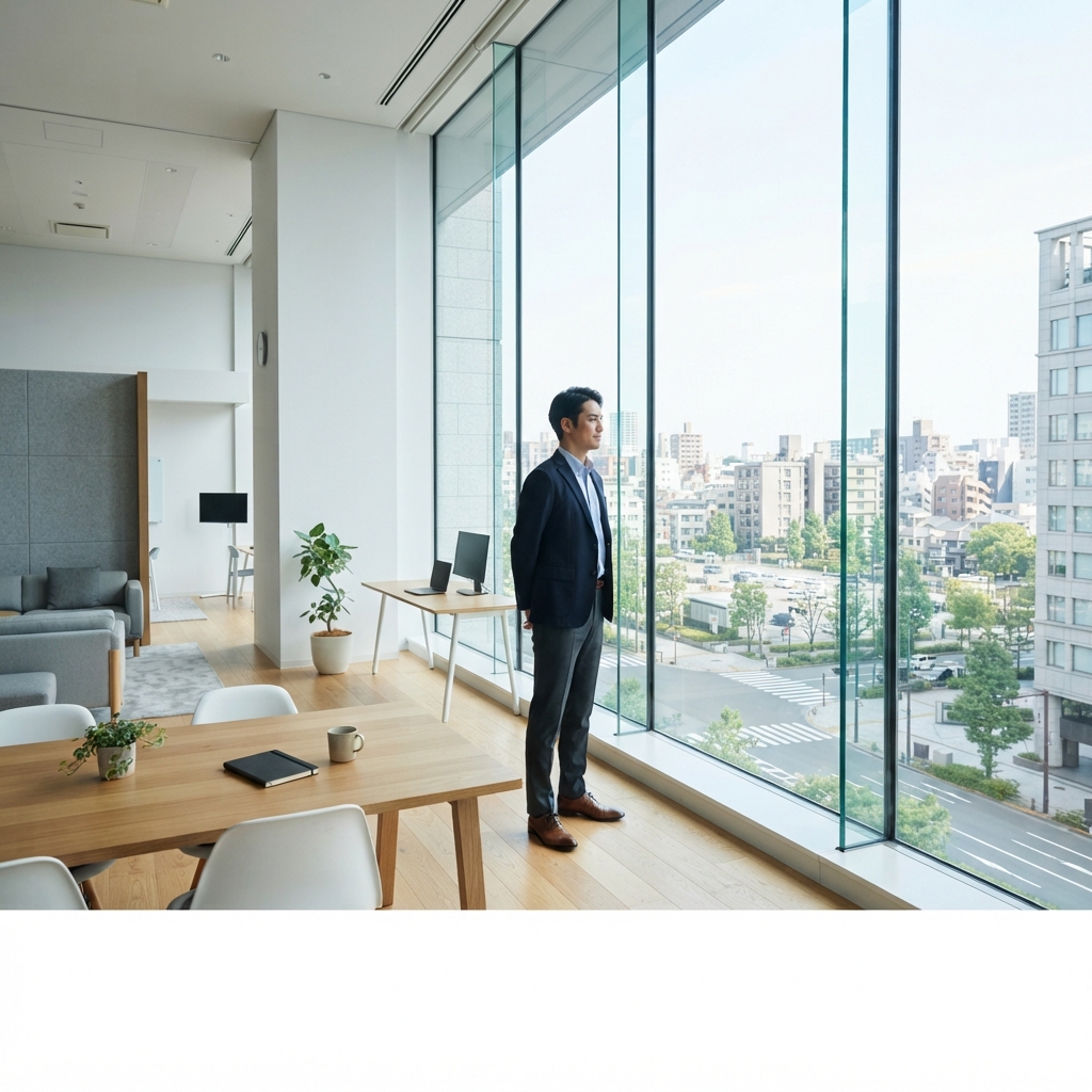Professional clarity and calm in a modern workspace