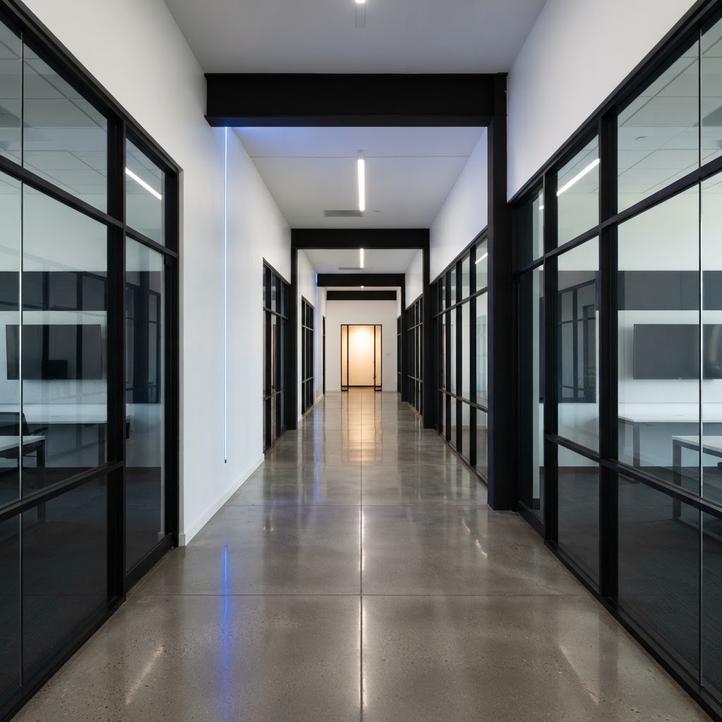 An architectural view of a modern B2B SaaS office