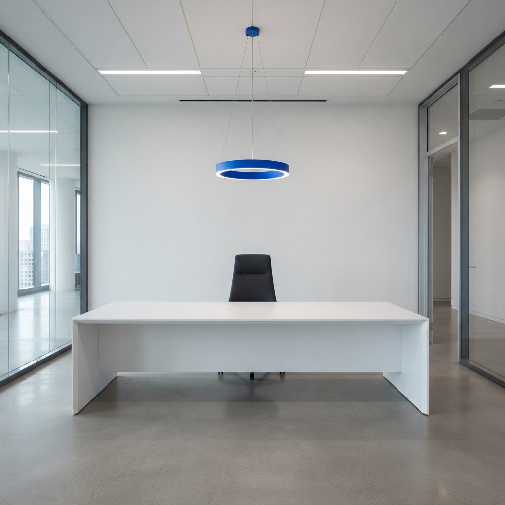 Minimalist modern office conference table