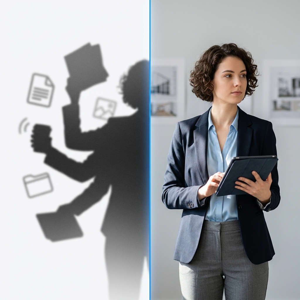 Founder delegation to managed content service expert
