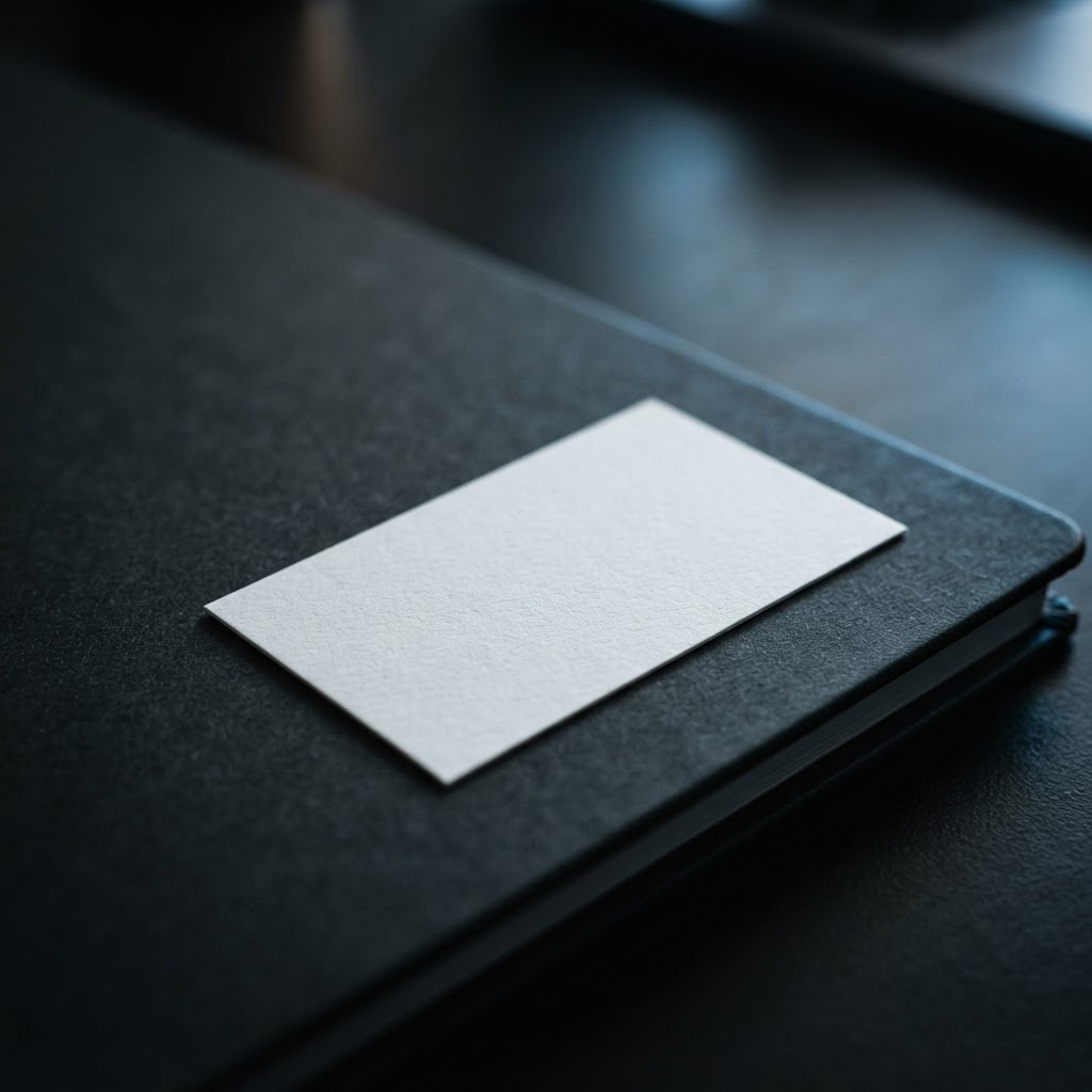 Strategic business document on a professional desk