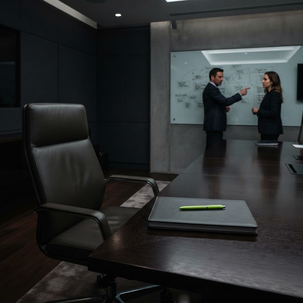 Modern conference room for high stakes work