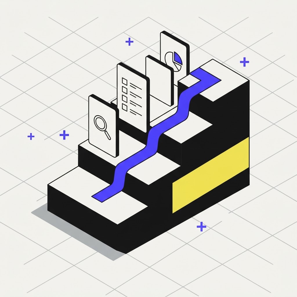 A tiered platform structure representing the flow of high-stakes compliance reporting