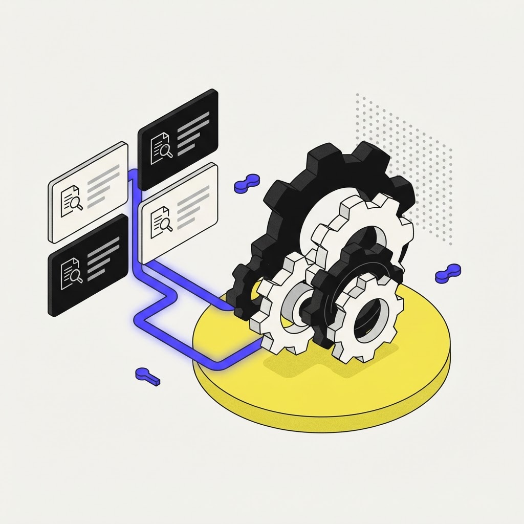 Isometric illustration of integrated cost components