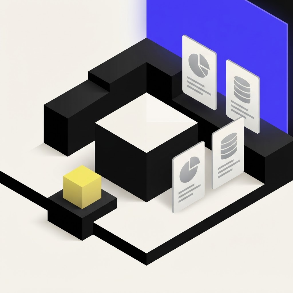 Isometric illustration of audit-ready compliance infrastructure