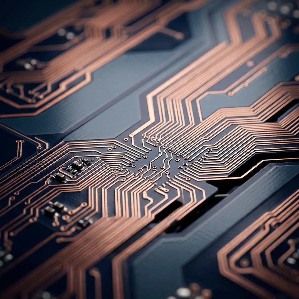 Macro circuit pathways with layered copper traces