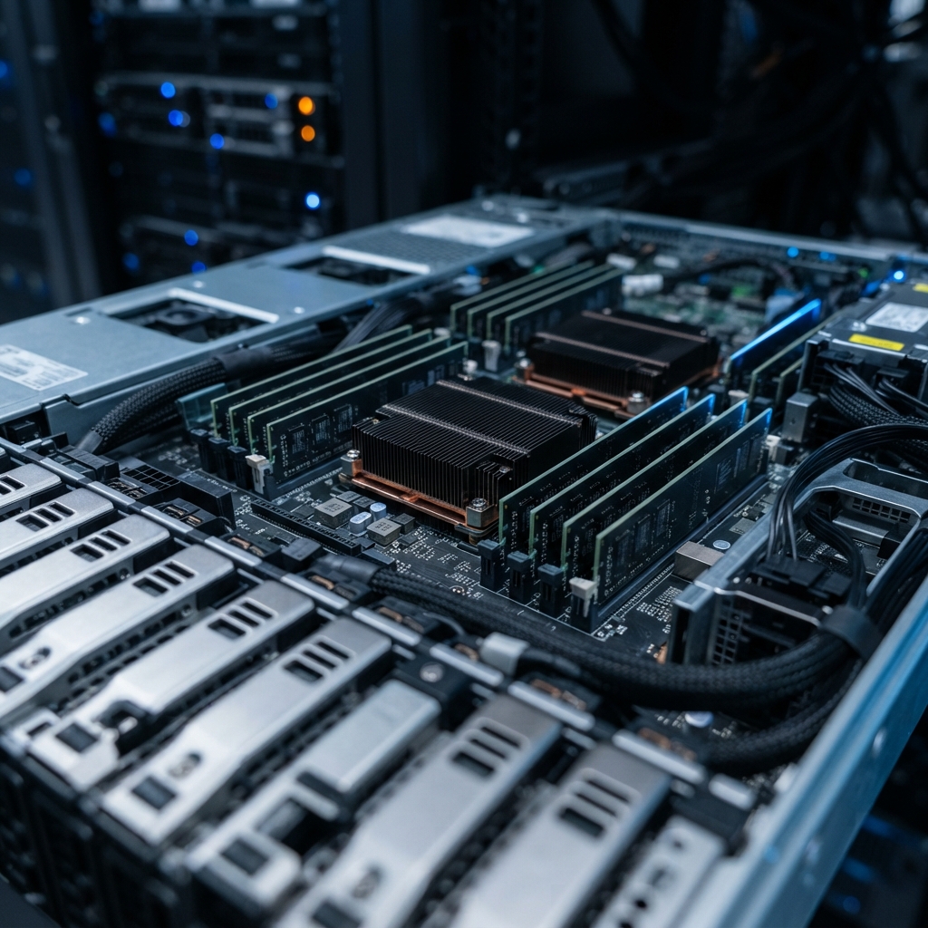 Macro view of precise metallic hardware components