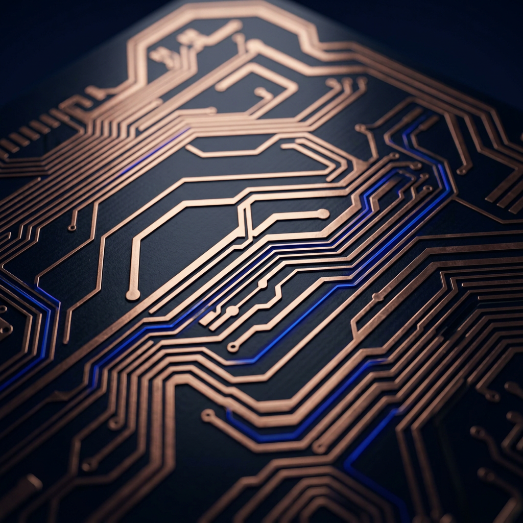 Circuit board macro with geometric precision lighting