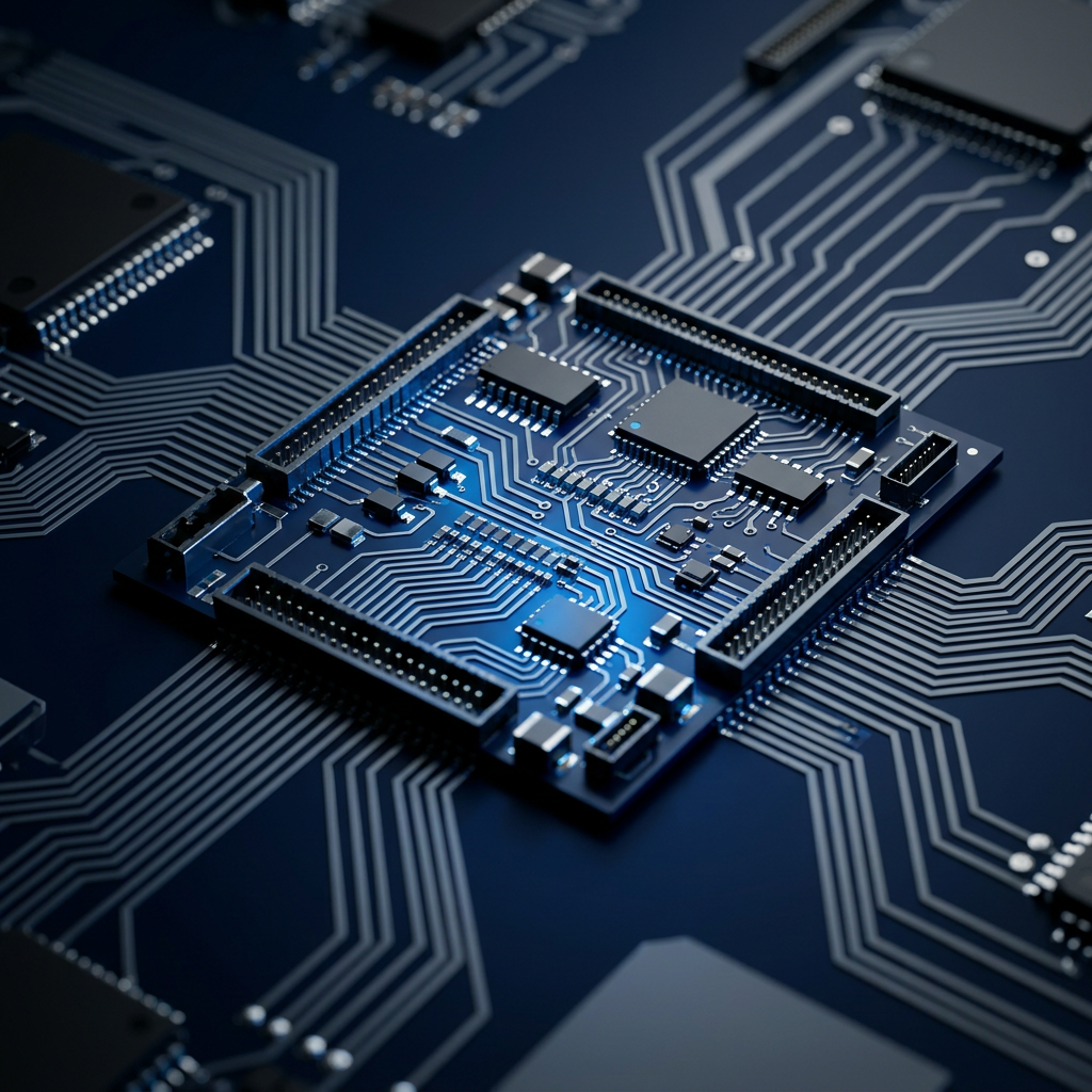 Circuit board pathways and microchip architecture