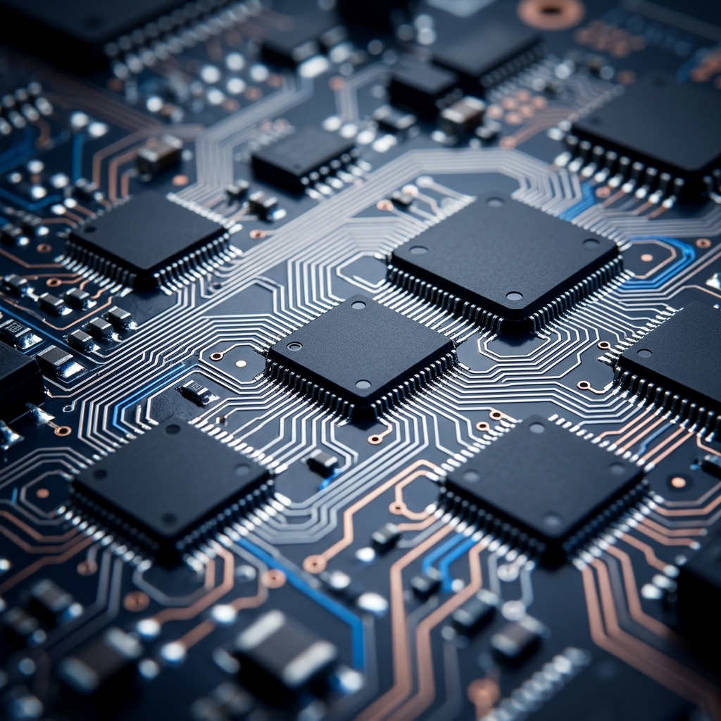 Macro detail of semiconductor circuitry architecture
