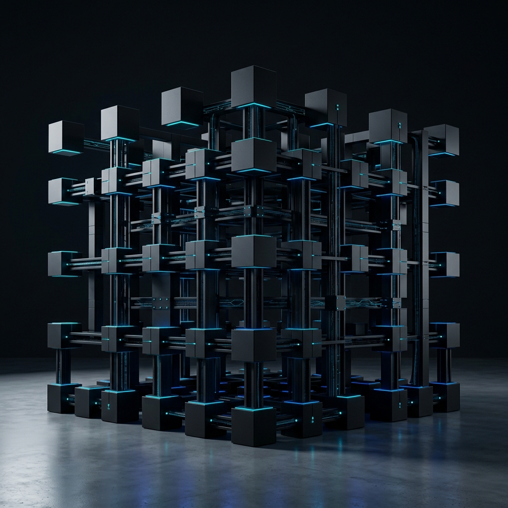 Modular three-dimensional data structure architecture