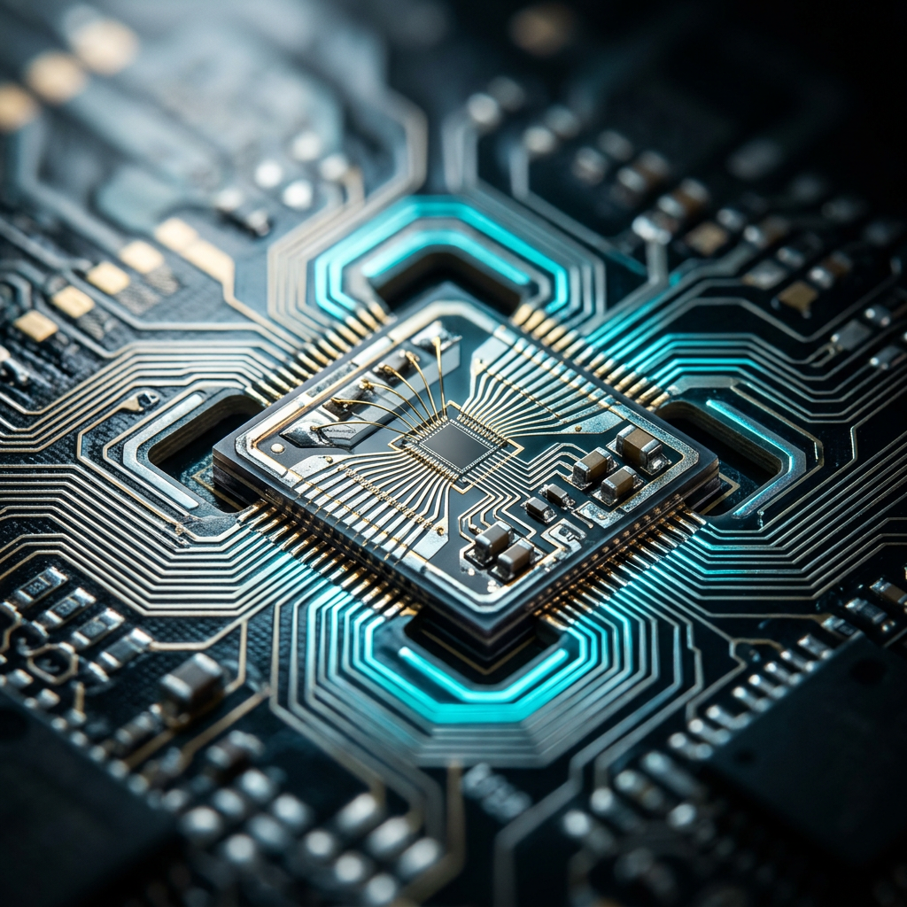 High-precision medical sensor macro detail