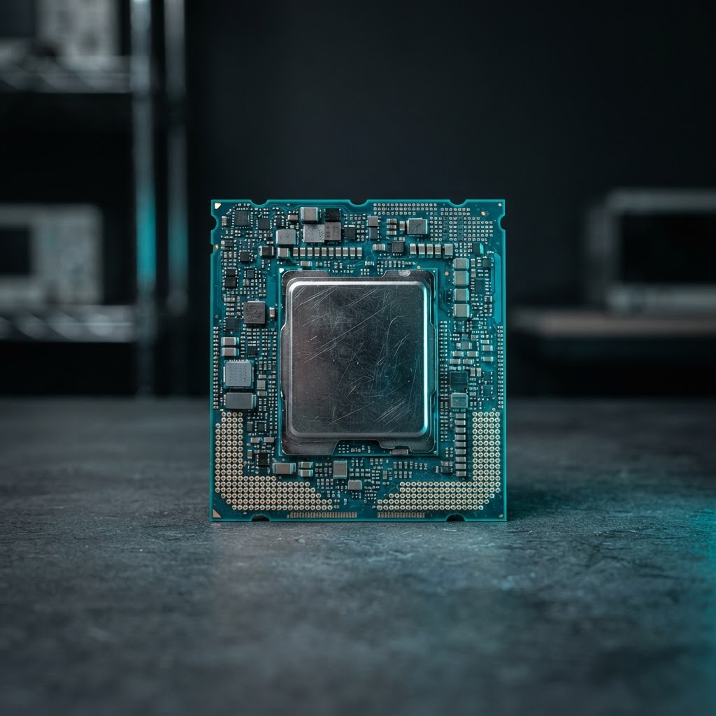 Macro view of high end processor hardware module