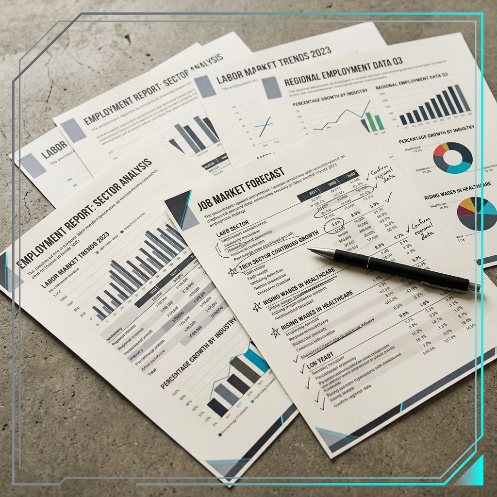 Workforce reports and employment data analysis