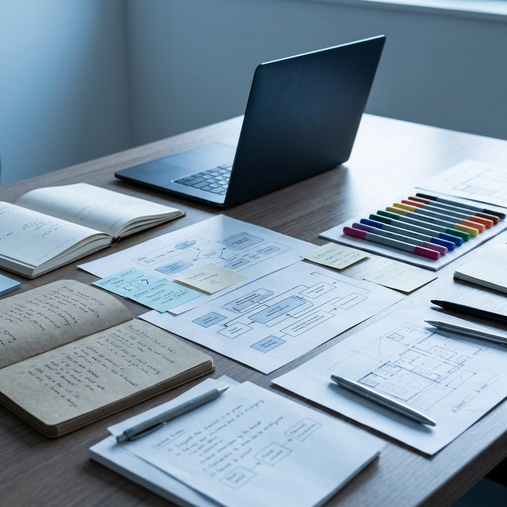 AI tools integrated into human-led startup strategy and planning