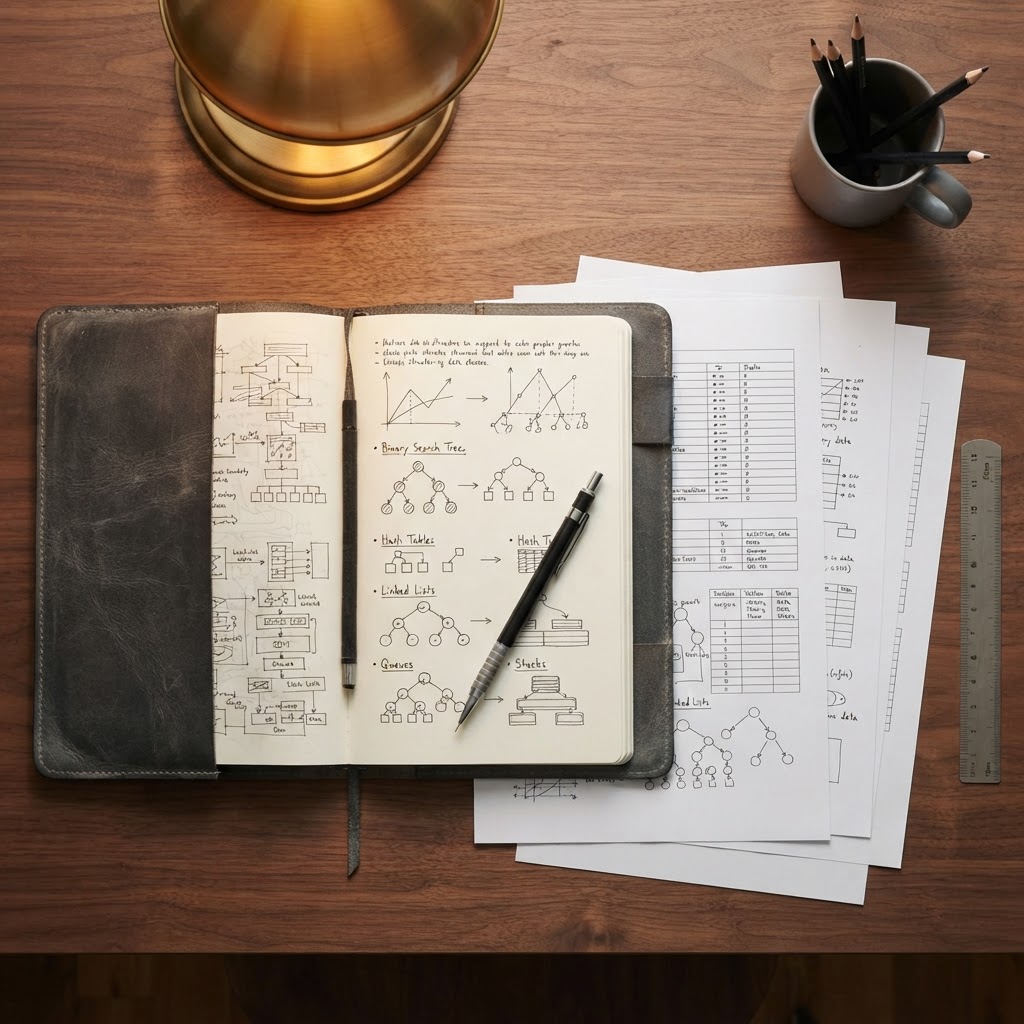Organized workspace for technical market research planning