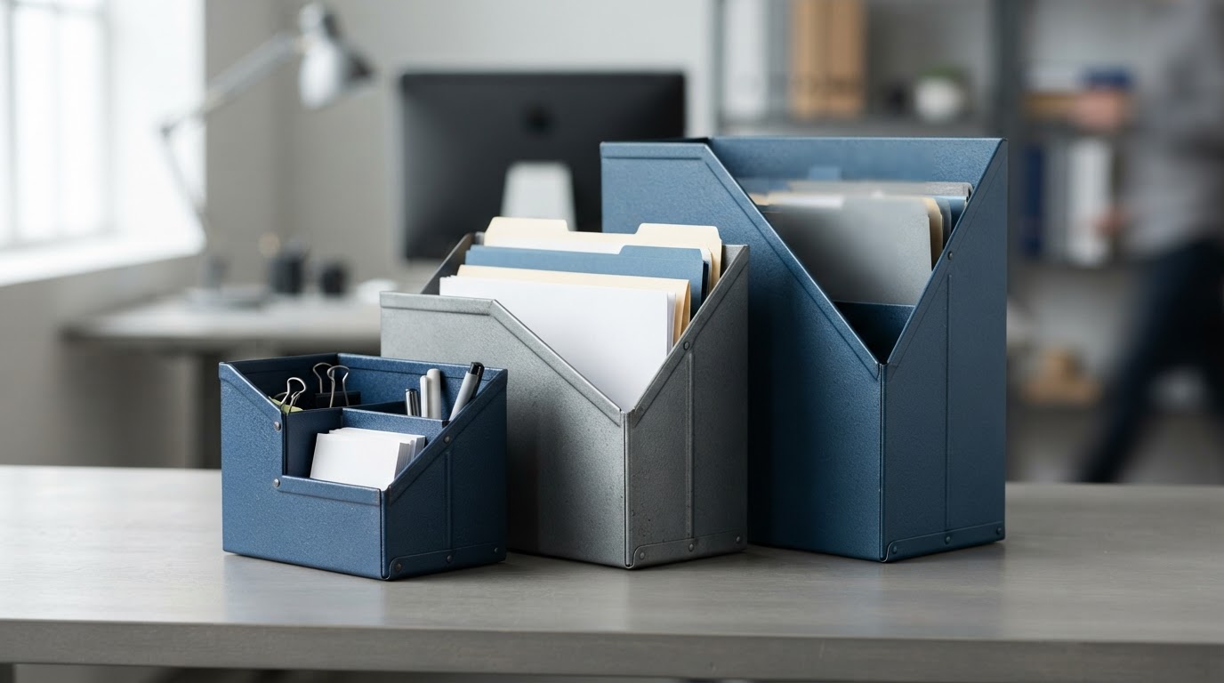 Organized metal containers representing infrastructure and pricing tiers