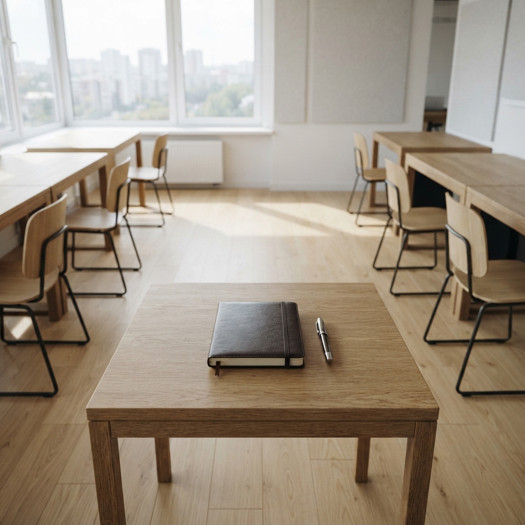 An organized empty office space for a scaling team