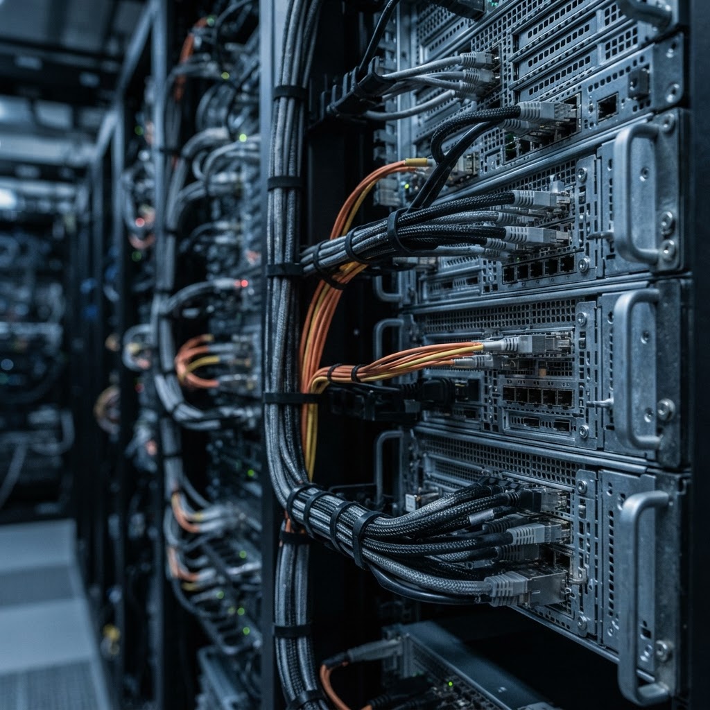 Modern server hardware infrastructure in a data center