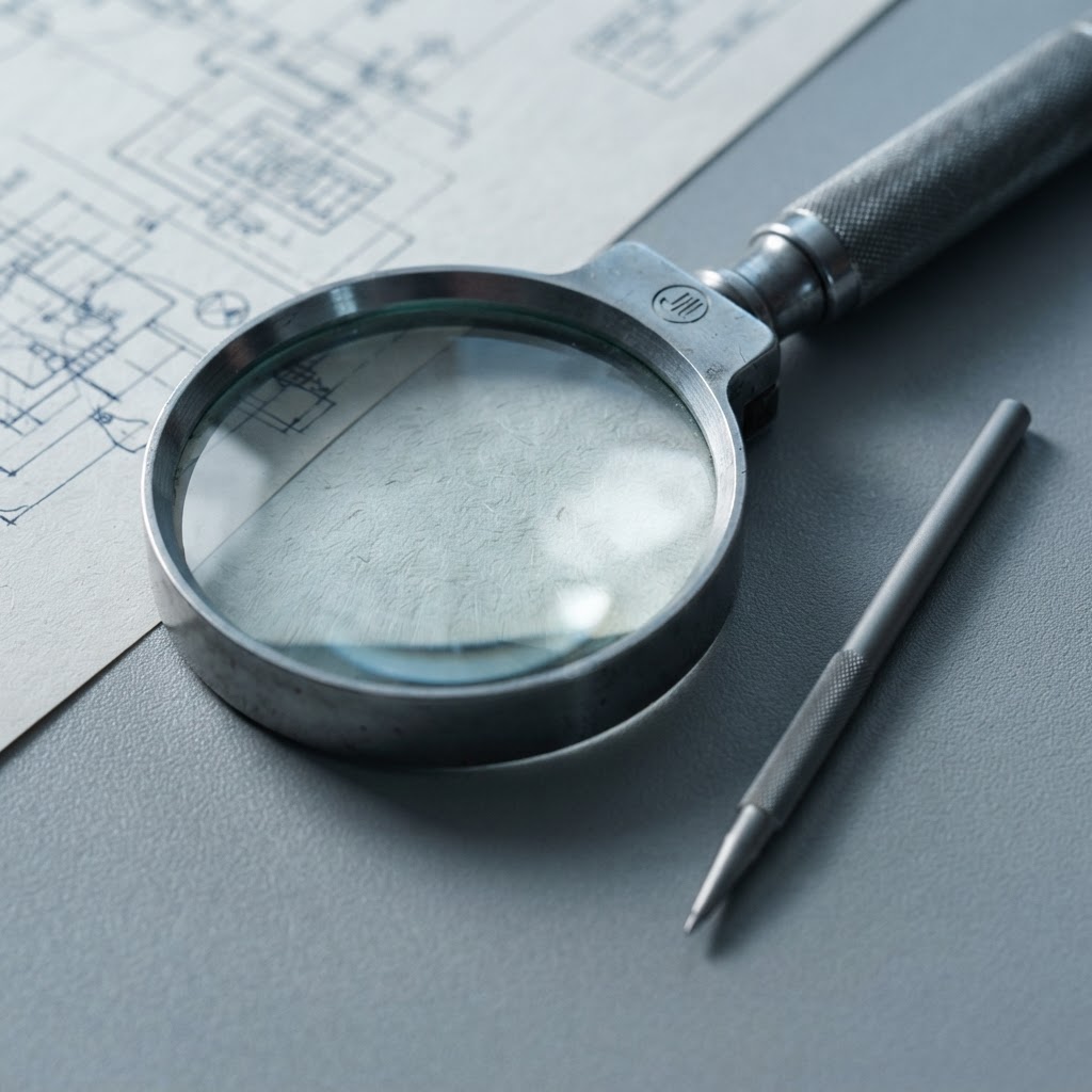 Conceptual imagery of precision and focus in data engineering