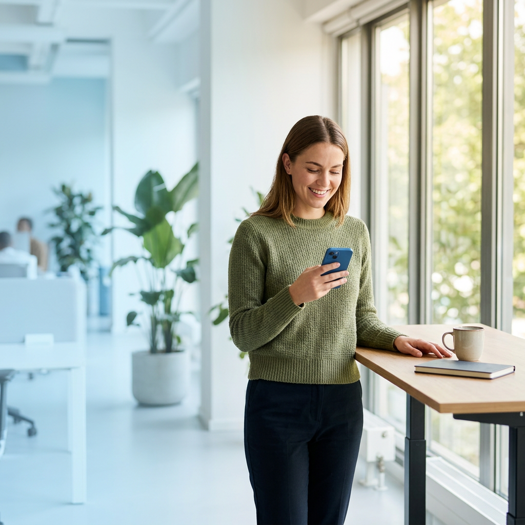 Employee confidently self-serving information