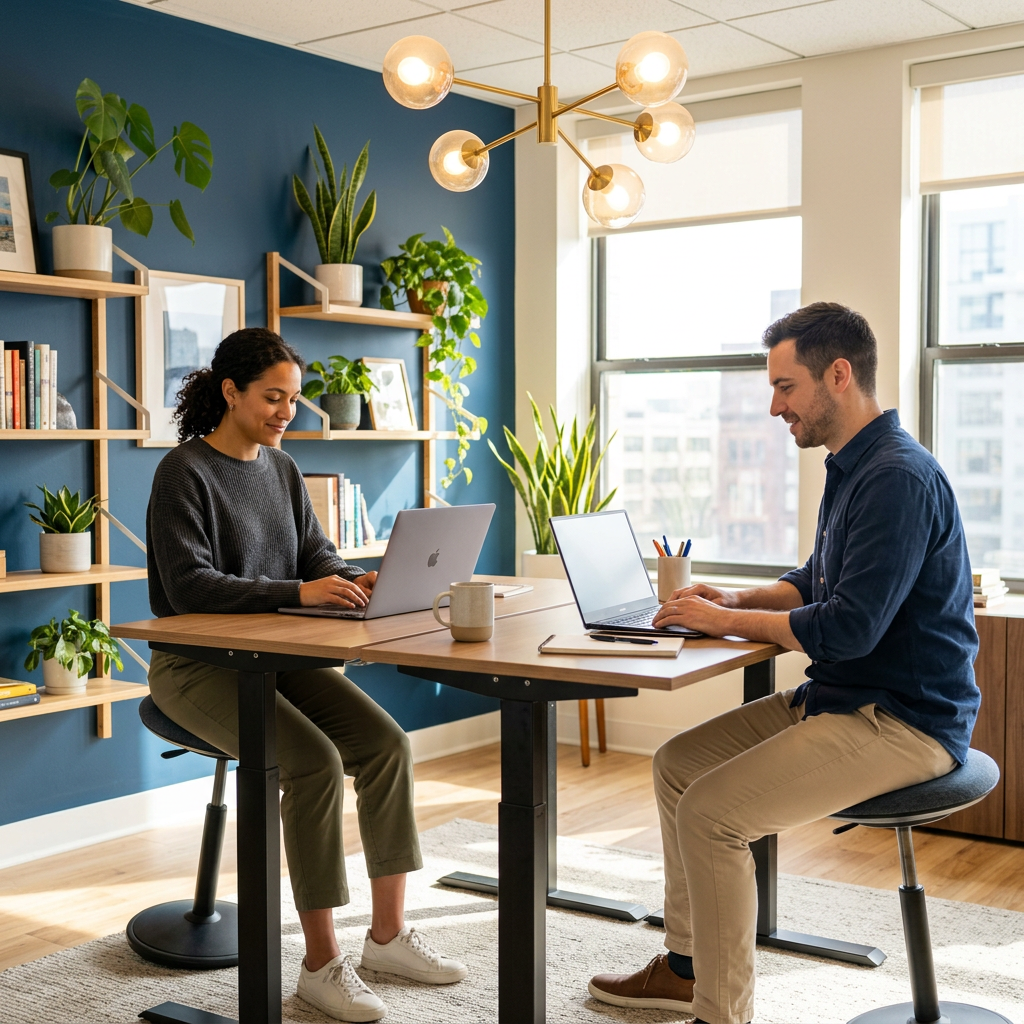 Founder and ops lead working side by side