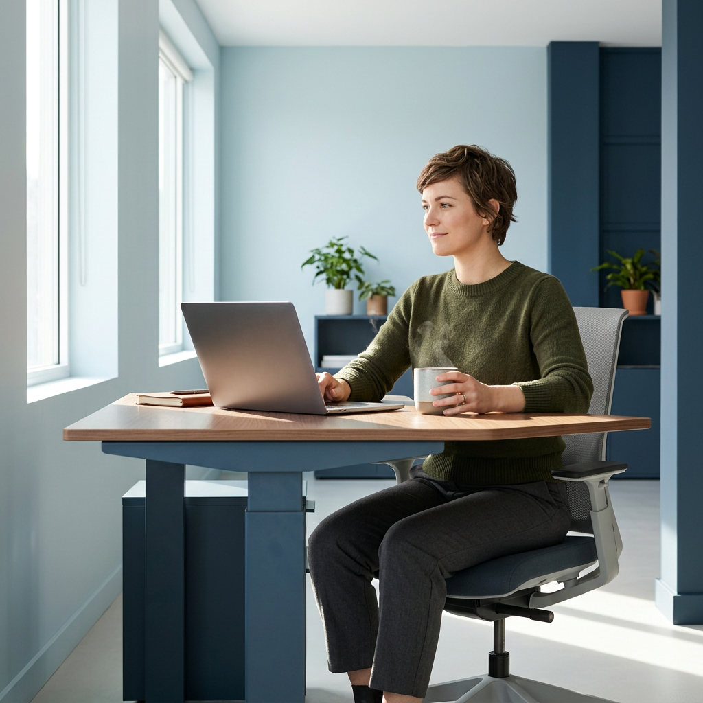 Professional confidently reviewing transparent HR software costs