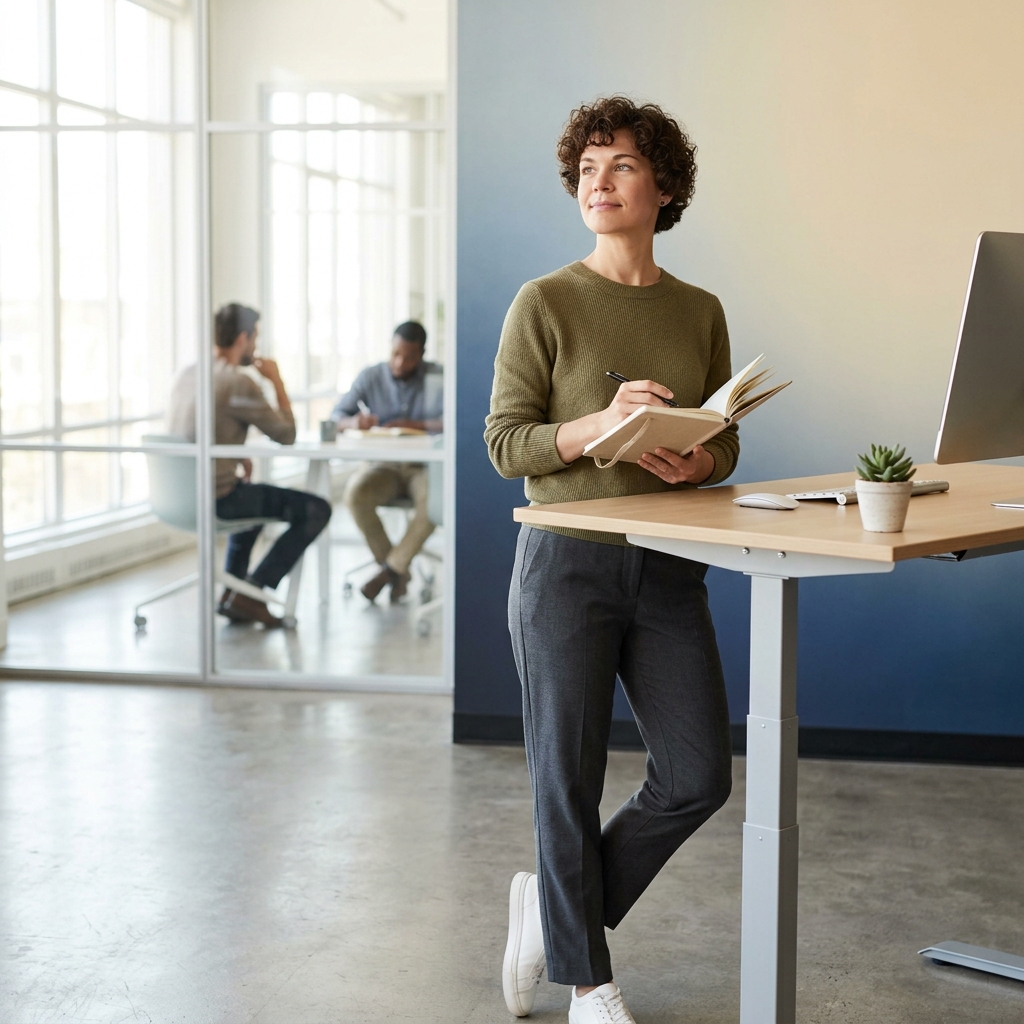 HR professional managing leave tracking with confidence