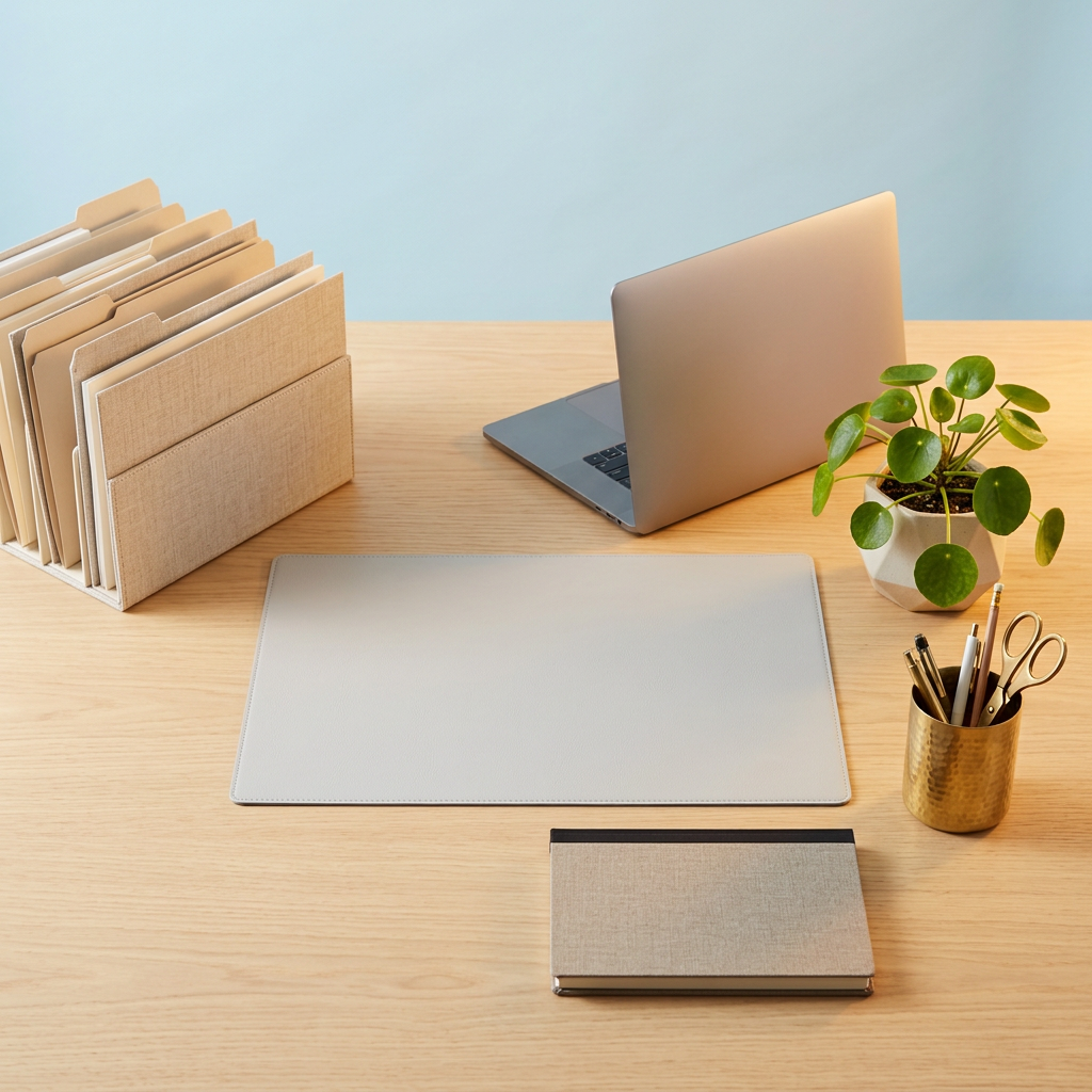 Organized workspace showing clarity and structure