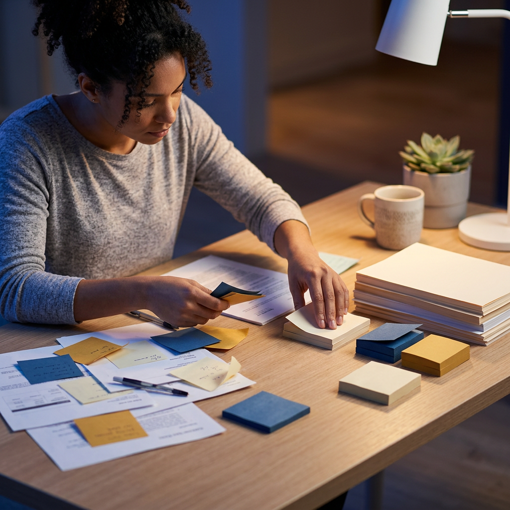Organizing scattered HR documents into order