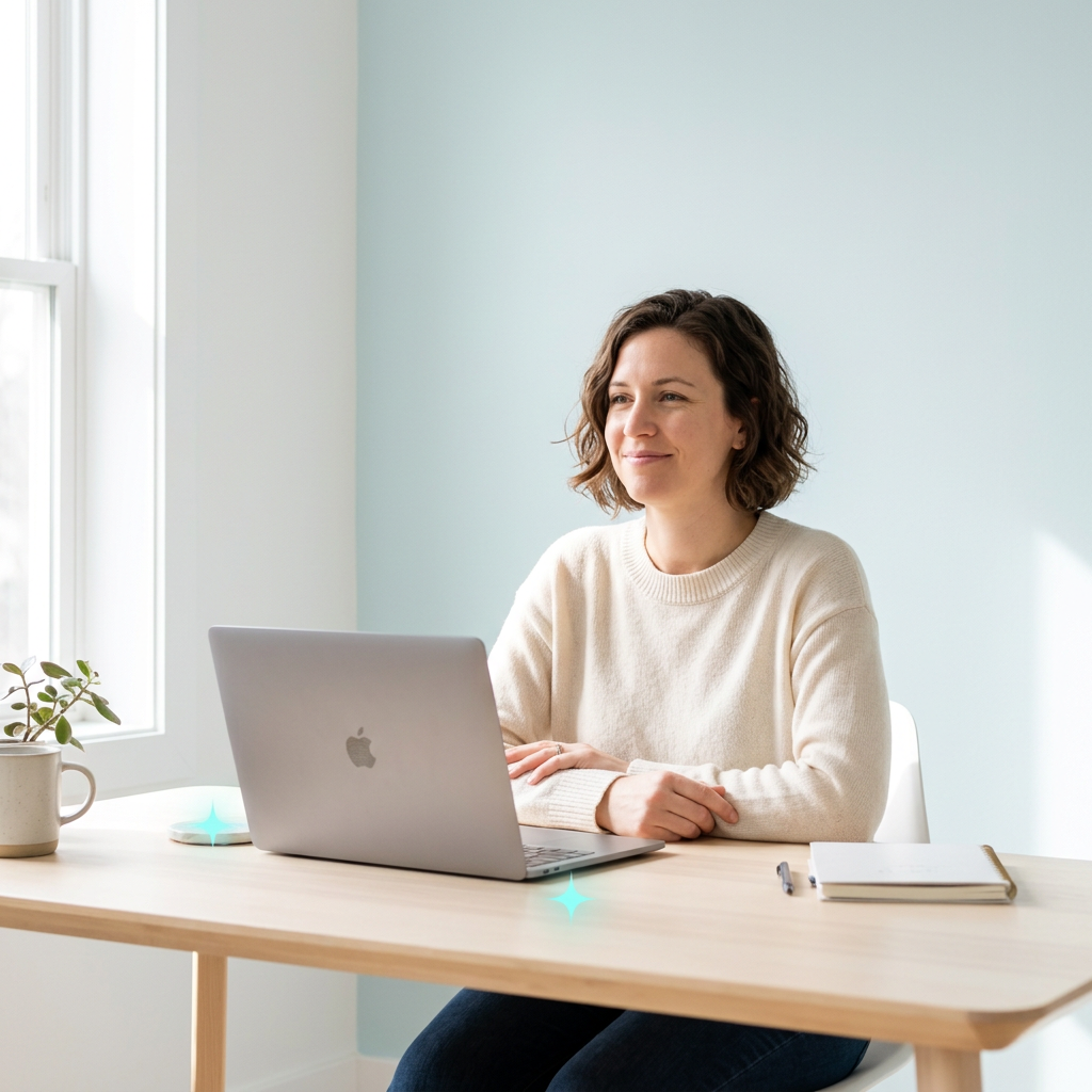 Founder at desk with content visibility working silently.jpg
