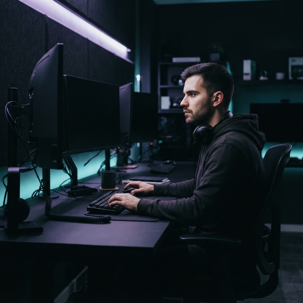 Developer focused in a moody dark workspace.jpg