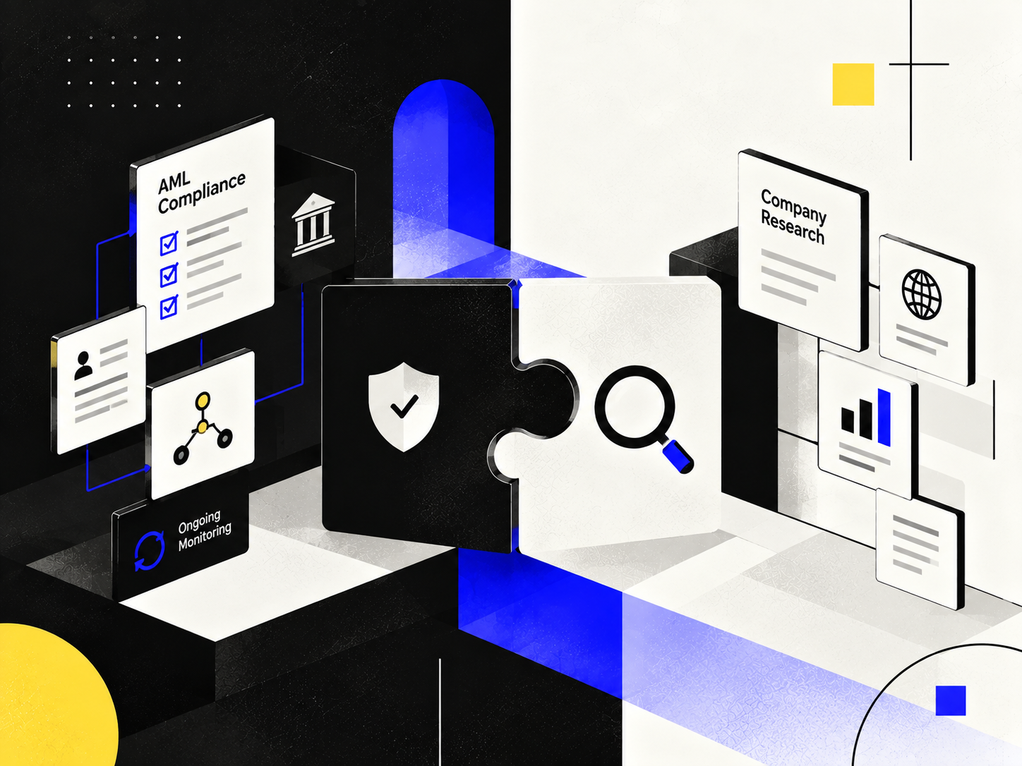 AML Compliance and Company Research Split