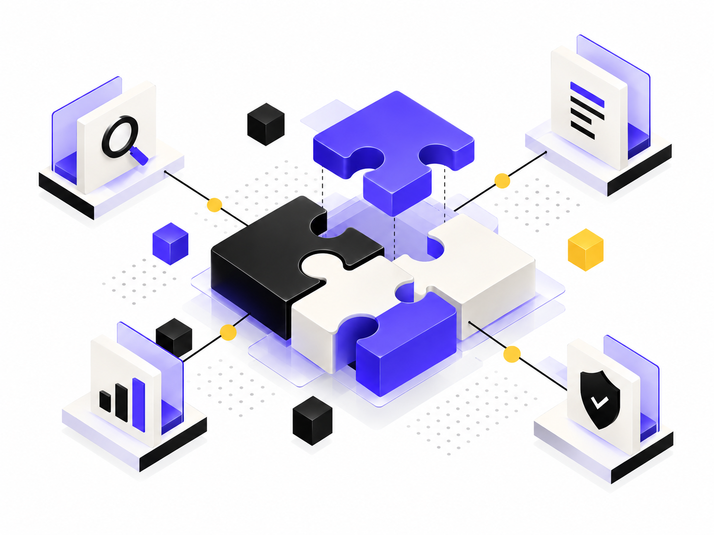 Isometric Puzzle Integration Dashboard