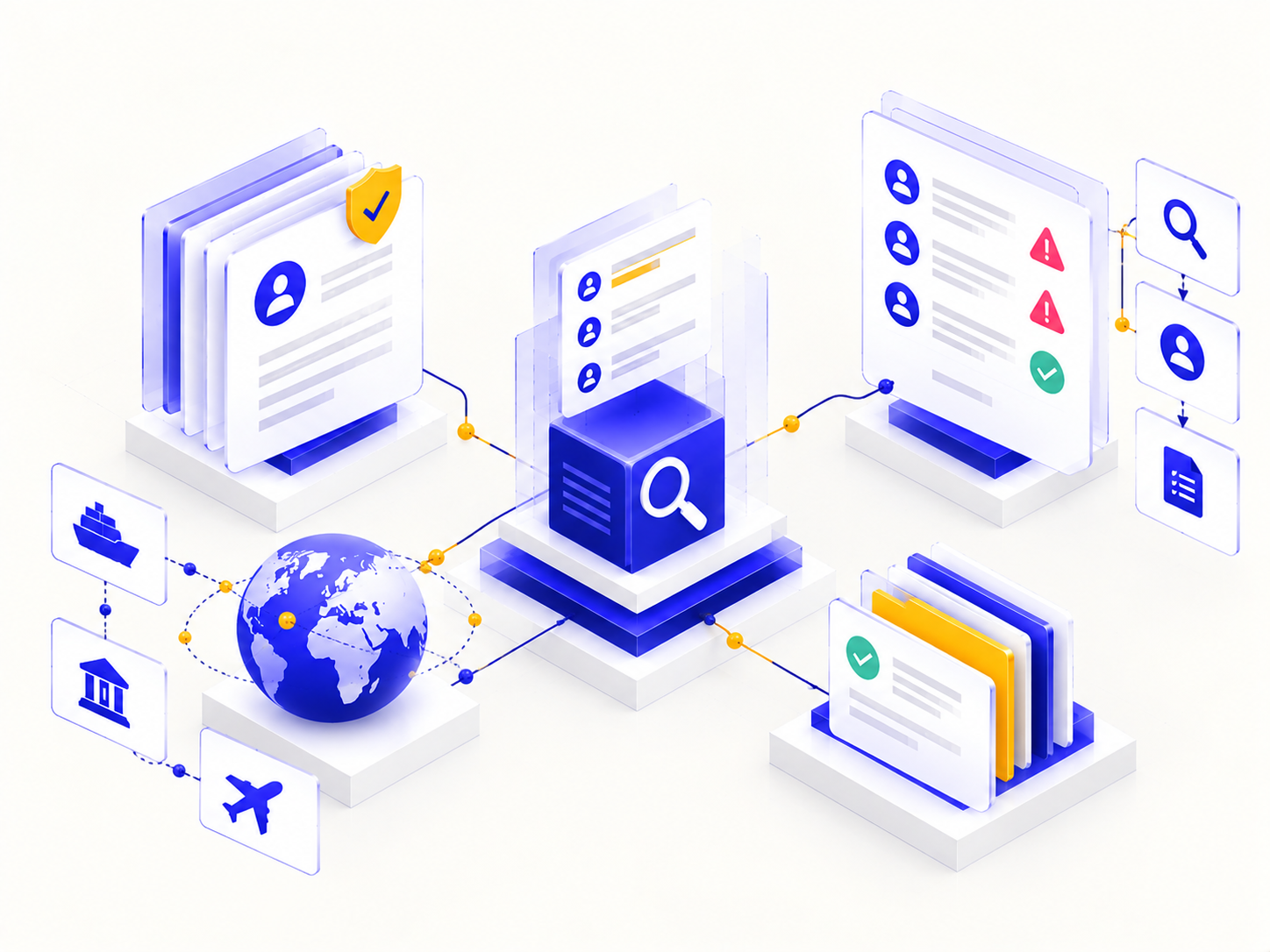 Isometric Data Compliance Workflow